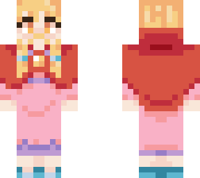 mustache girl