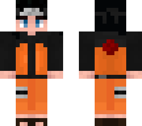naruto with black hair