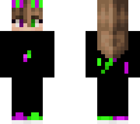 neon rabbit girl
