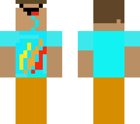 noob with fire merch?