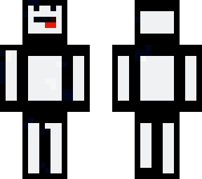 officlxshems black and blue but its black and white with derp