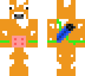 orange cow