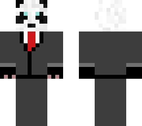 panda in da suit
