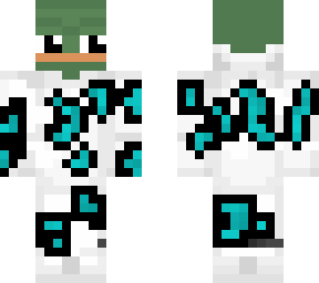 pepe da frog blue and white