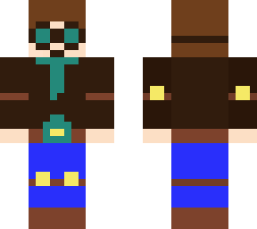 plastic dantdm wearing goggles