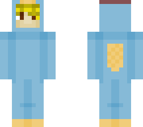 platypus onesie blonde