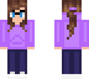 purple sweater