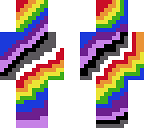 rainbow skin
