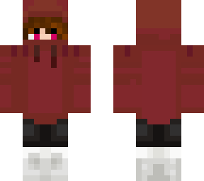 red boy with hoodie