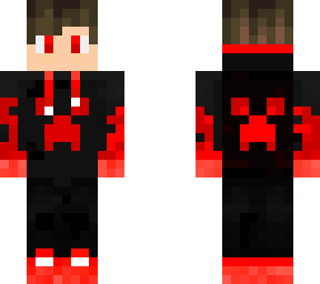 red creeper hoodie