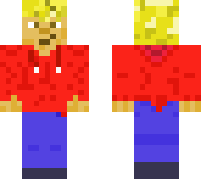 red hoodie chill