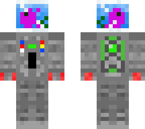 robot fish (purple)