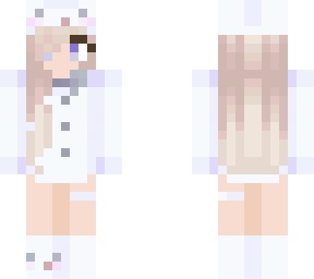 snowy girl