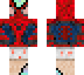 spiderman with transparent fields