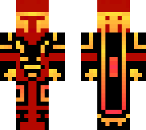 the lava knight skin