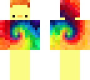 tie dye ducky