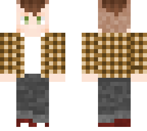 yellow flannel