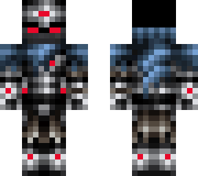 a knight with red gems