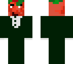 apple in tuxedo