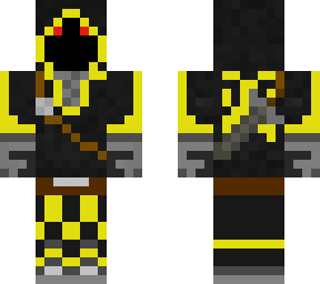 badboyhalo in yellow with a stonesword