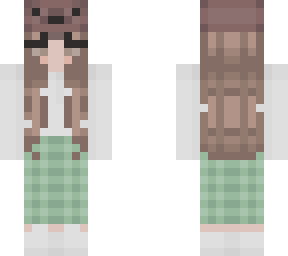 bear green girl