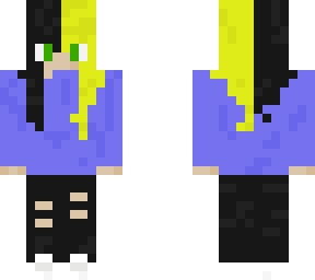 blond and black elf ears