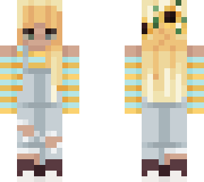 blonde e-girl