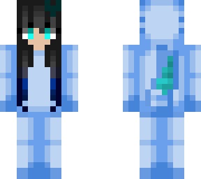 blue fading axolotl girl (17/?)