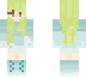 blue skin