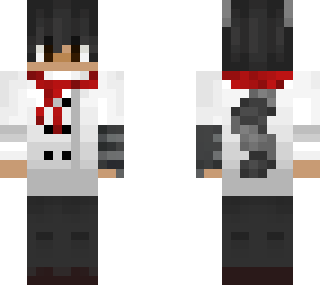 chef raccoon boy skin