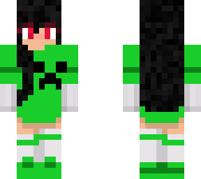 creeper girl (not my skin i edited this skin)