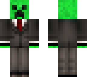 creeper in suit | Minecraft Skin