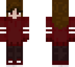 girl in maroon
