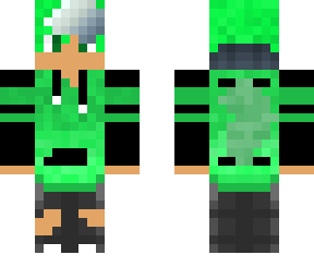 green boy wolf