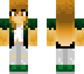 green jacket