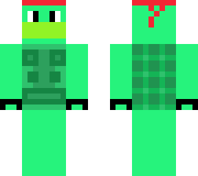 green ninja duck
