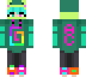 i made a karl skin into me in a frog suit