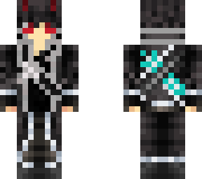 kirito with red heart eyes