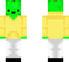 lime in a hoodie