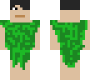 man in grass clouse