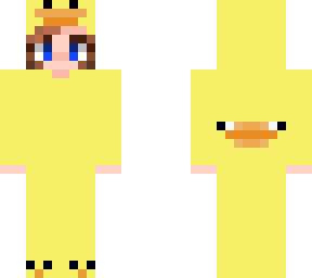 me in duck pyjama