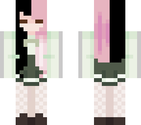 melinie in a school uniform