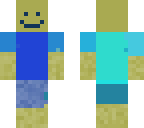 minecraft noob avatar (read desc)
