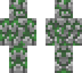 mossy cobble block camo