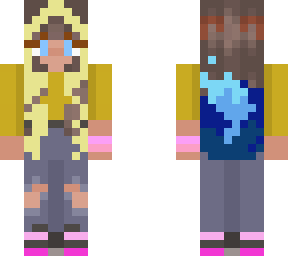 my first custom skin :d (ill make a boy one soon)
