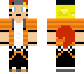naruto with a fox costume