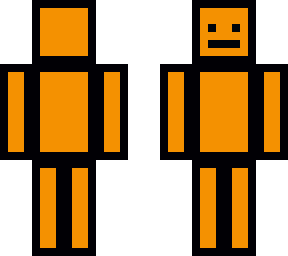 orange out line