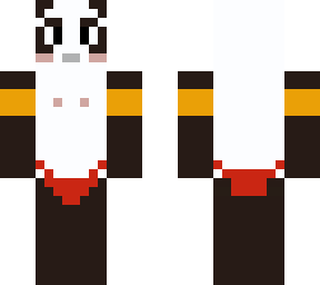 panda in speedo