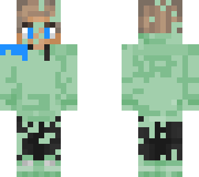 perfectly ruined green purpled skin