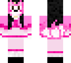 pink kitsune